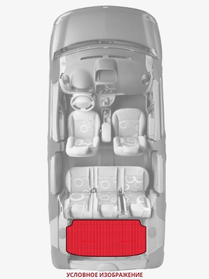 ЭВА коврики «Queen Lux» багажник для Geely GC6